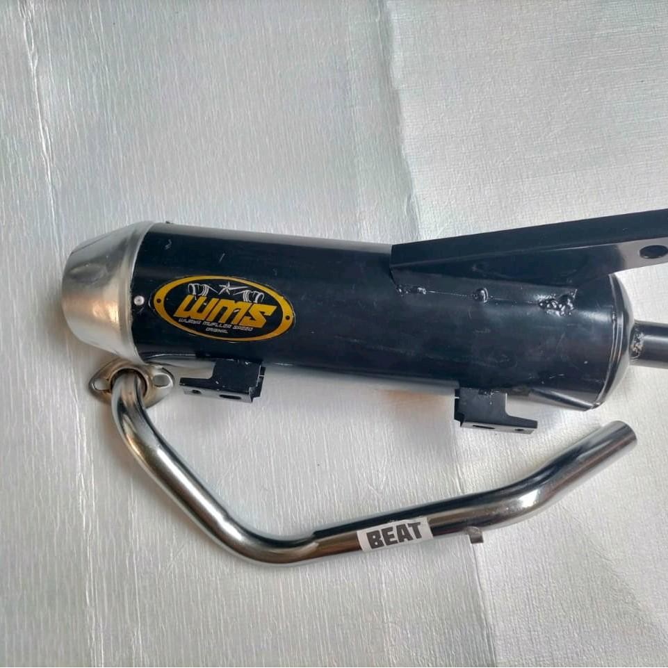 knalpot beat copy CMS custom WMS MUFFLER SPEED motor beat fi beat new deluxe Mio sporty Mio M3 Mio s