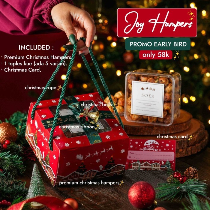 

Christmas Hampers / Parcel Natal / Parsel Kue Kering Cookies - Choco Cookies