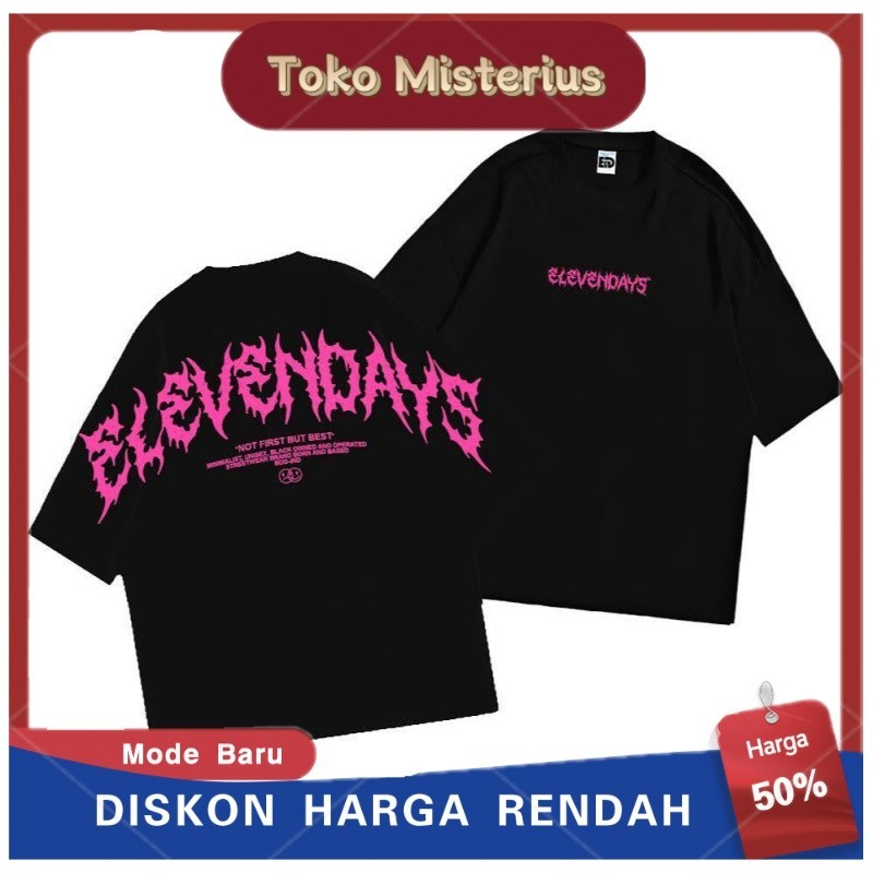 Oversize - T-Shirt Oversize Elevendays - T-Shirt Distro - Baju Kaos - T-Shirt Cowok - T-Shirt Wanita