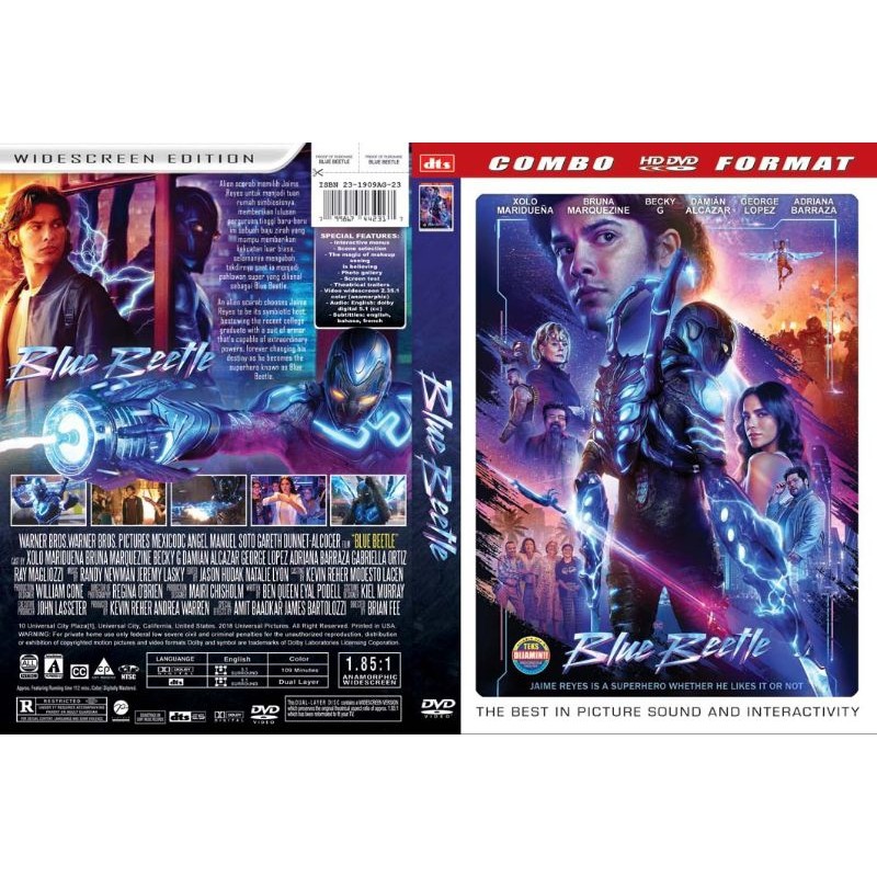 KASET FILM BLUE BEETLE 2023
