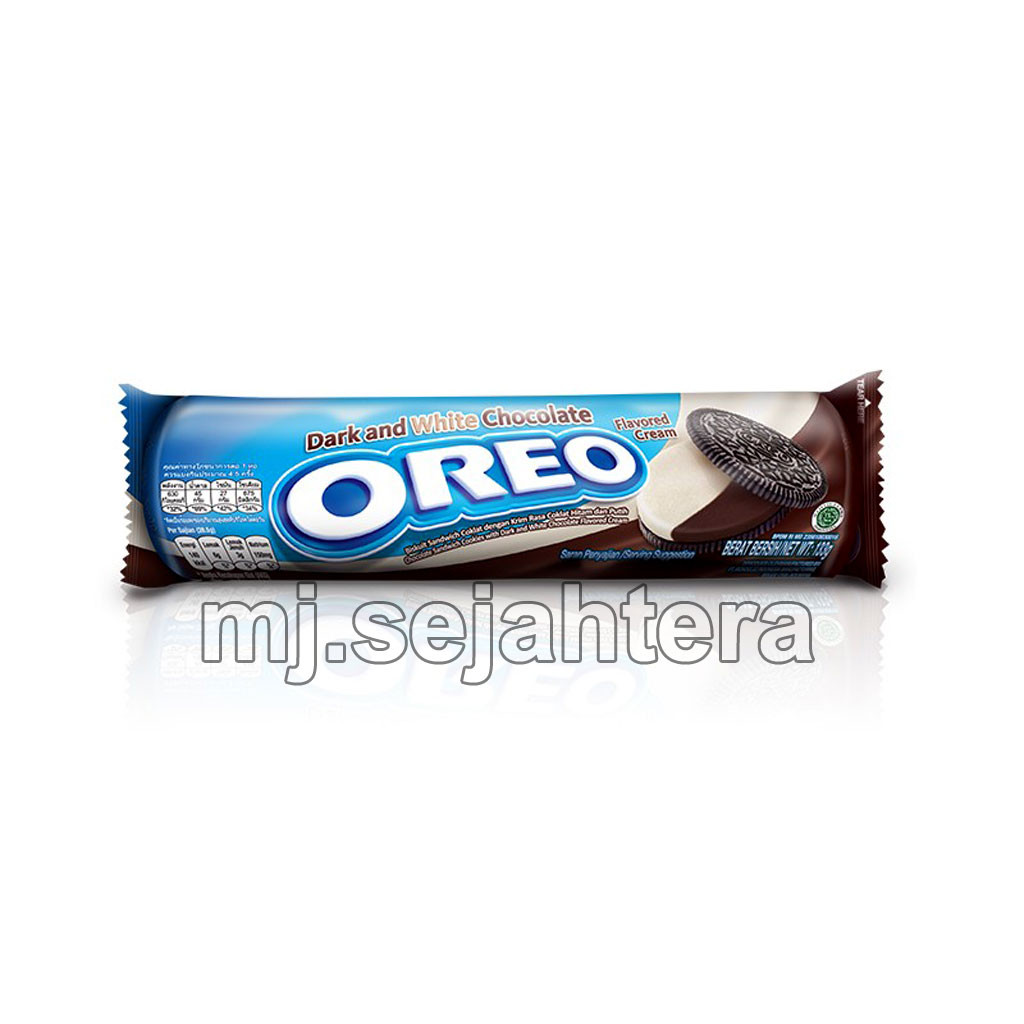 

Oreo Biskuit Dark & White Chocolate 119.6g - Snack