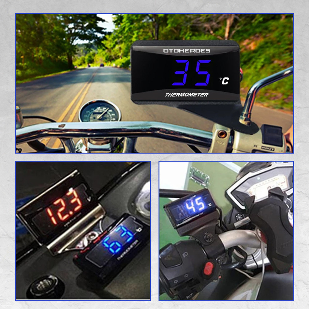 Termometer Digital Pengukur Suhu Air Radiator Mesin