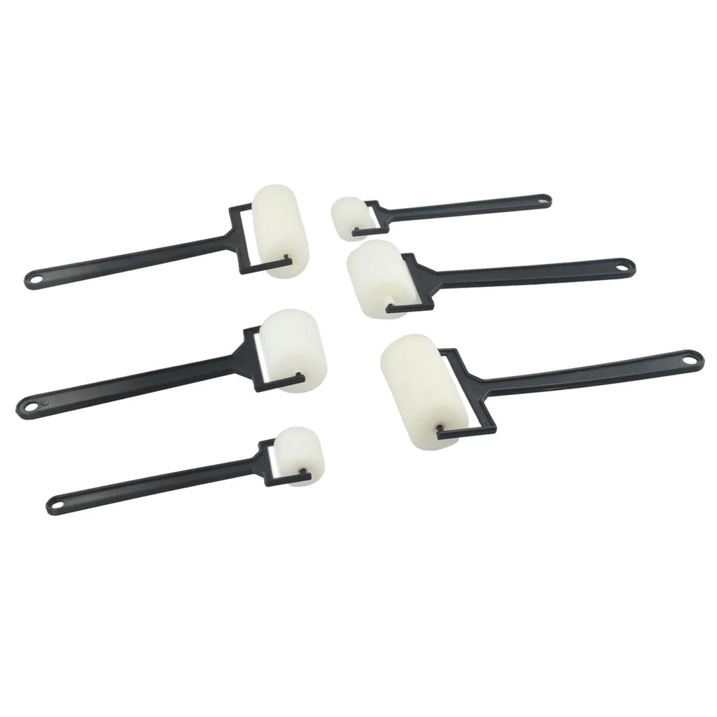 

Sponge Paint Roller Brush Roller Brush Paint Roller Brush Sponge Brush Foam Lightweight Sponge 6pcs For Children Draw