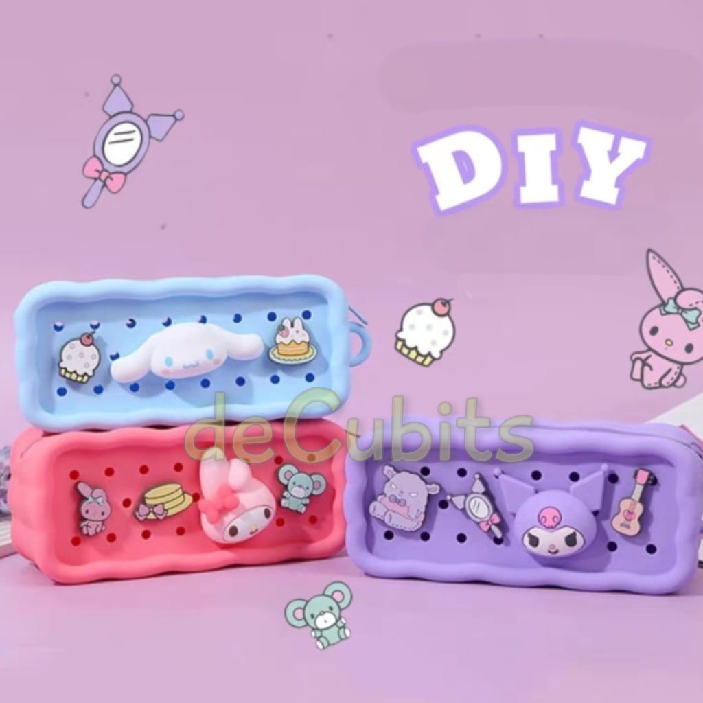 

DC Tempat Pensil Silicone Silikon Kuromi My Melody Cinnamoroll