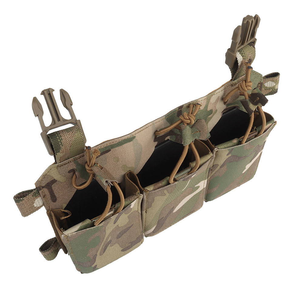 Tactical 556 762 Triple Magazine Pouch M4 AK Hunting Equipments Tool Bag LV119 FCPC V5 Plate Carrier