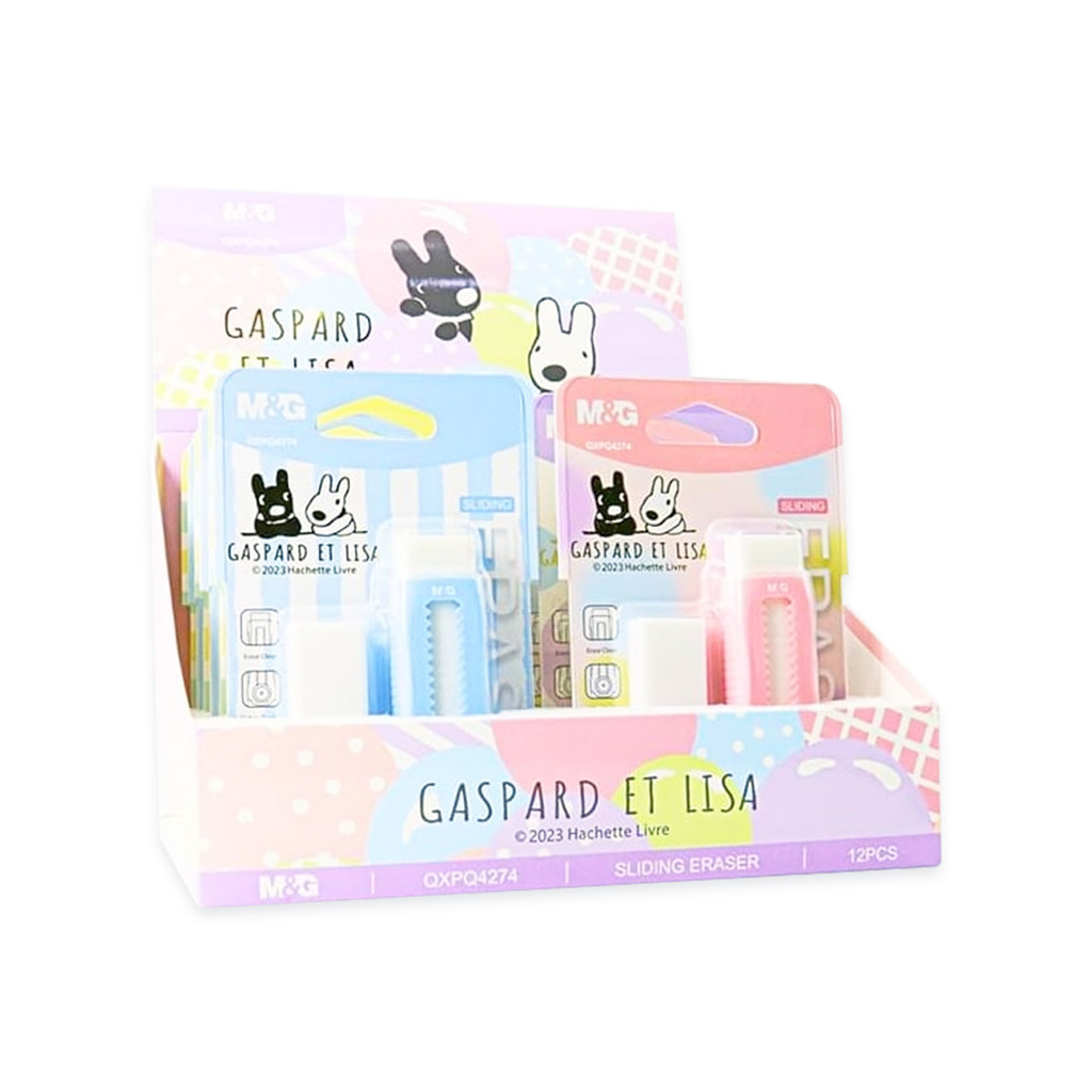 

Penghapus Pensil Gaspard Et Lisa M&G QXPQ4274 Sliding Eraser With Refill
