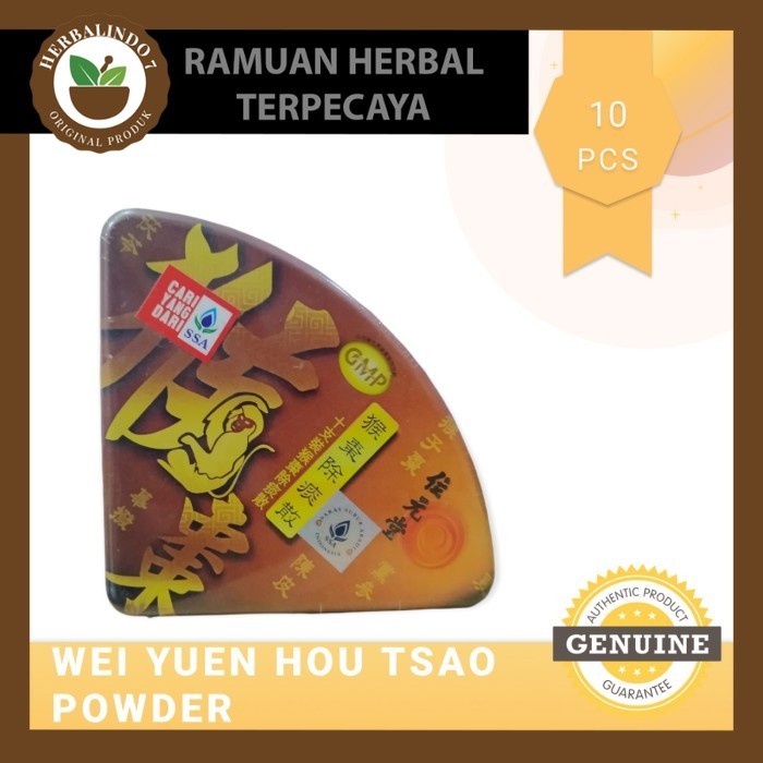 

Hou tsao Powder / wei Yuen hou tsao powder (Obat batuk) - exp.08.2024 ORIGINAL PRODUK