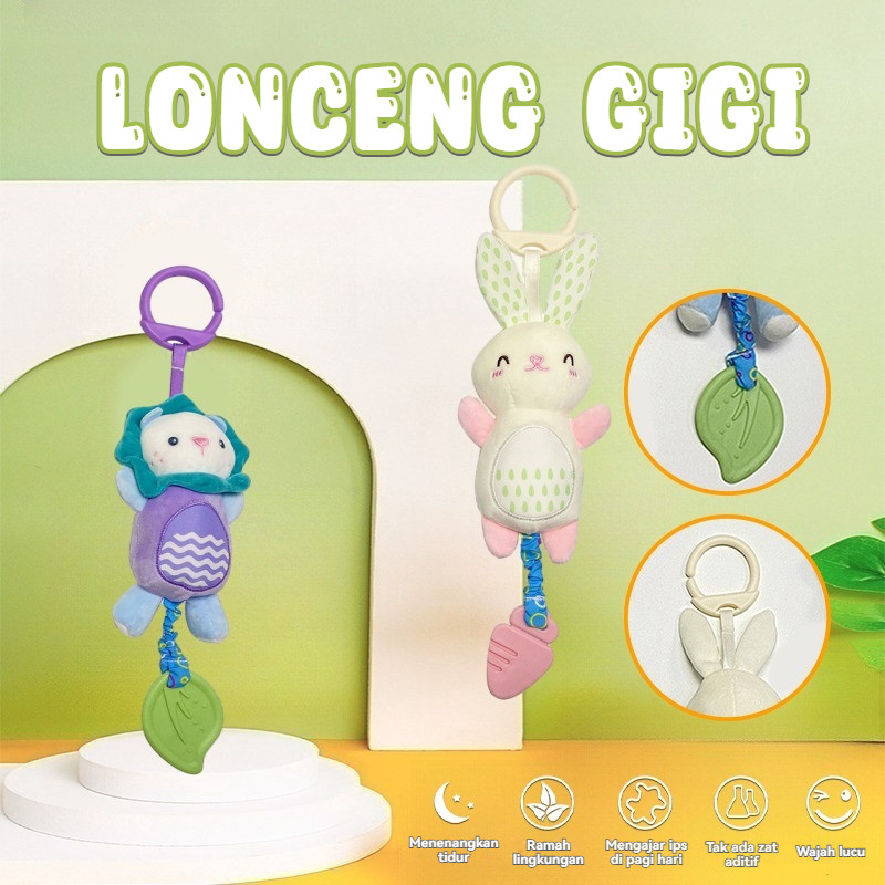 Bayi Mainan Musik Sroller Gantung Car Seat Box Rattle Teether
