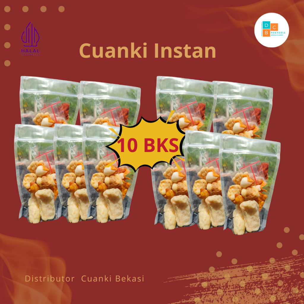 

Cuanki Instan 10 Bungkus