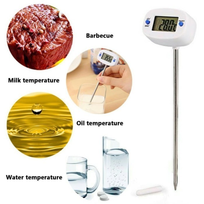 Thermometer Masak Alat Pengukur Suhu Makanan Minuman Thermometer Masak