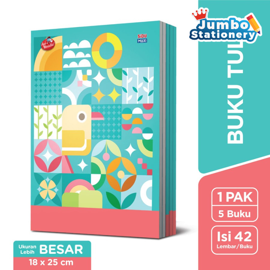 

Buku Tulis SIDU Maxi Buku Campus 42 Lembar Per Pak