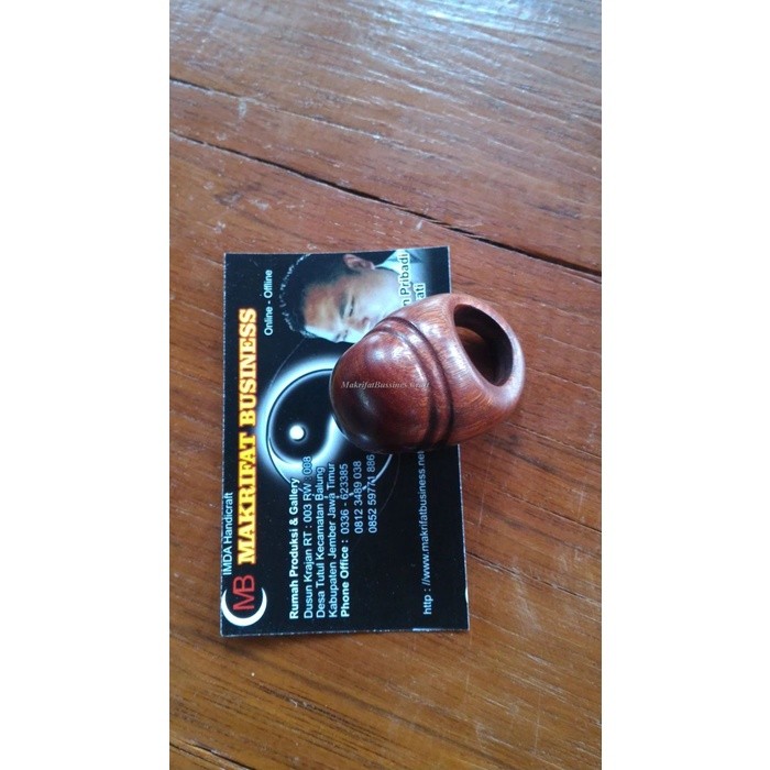 IMDAHANDICRAFT Cincin Akik KAYU GALIH NAGASARI JUMBO