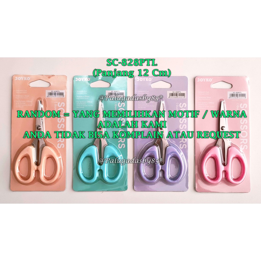 

(1 Biji) GROSIR Gunting JOYKO SC-828PTL Kecil / Gunting Scissors Joyko SC-828PTL / Joyko SC-828 PTL