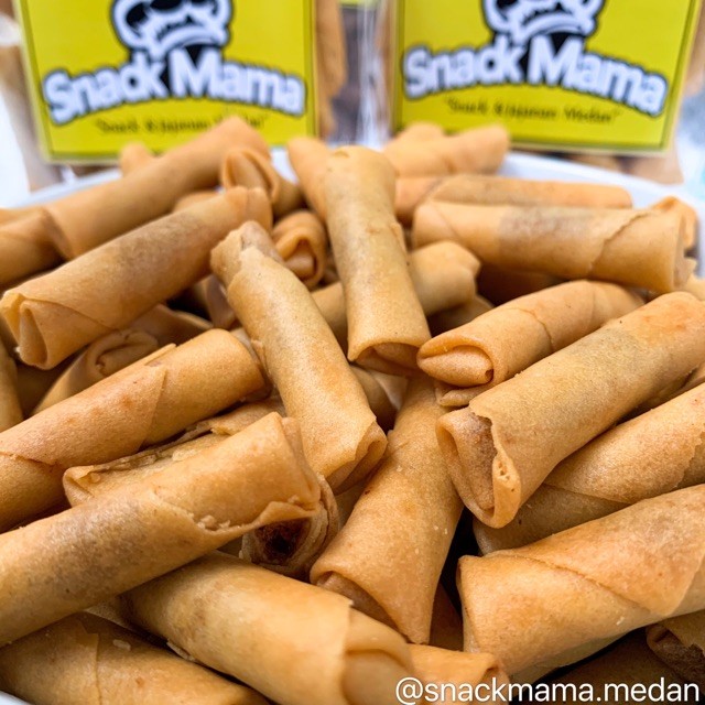

SUMPIA UDANG PEDAS 150GR / LUMPIA UDANG PEDAS | SNACKMAMA