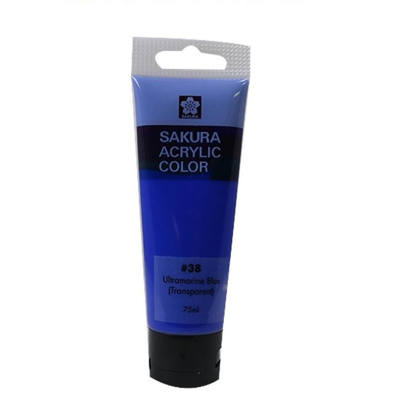 

Gramedia Surabaya - ACRYLIC SAKURA 75ML XAC75-38 ULTRAMARINE BLUE