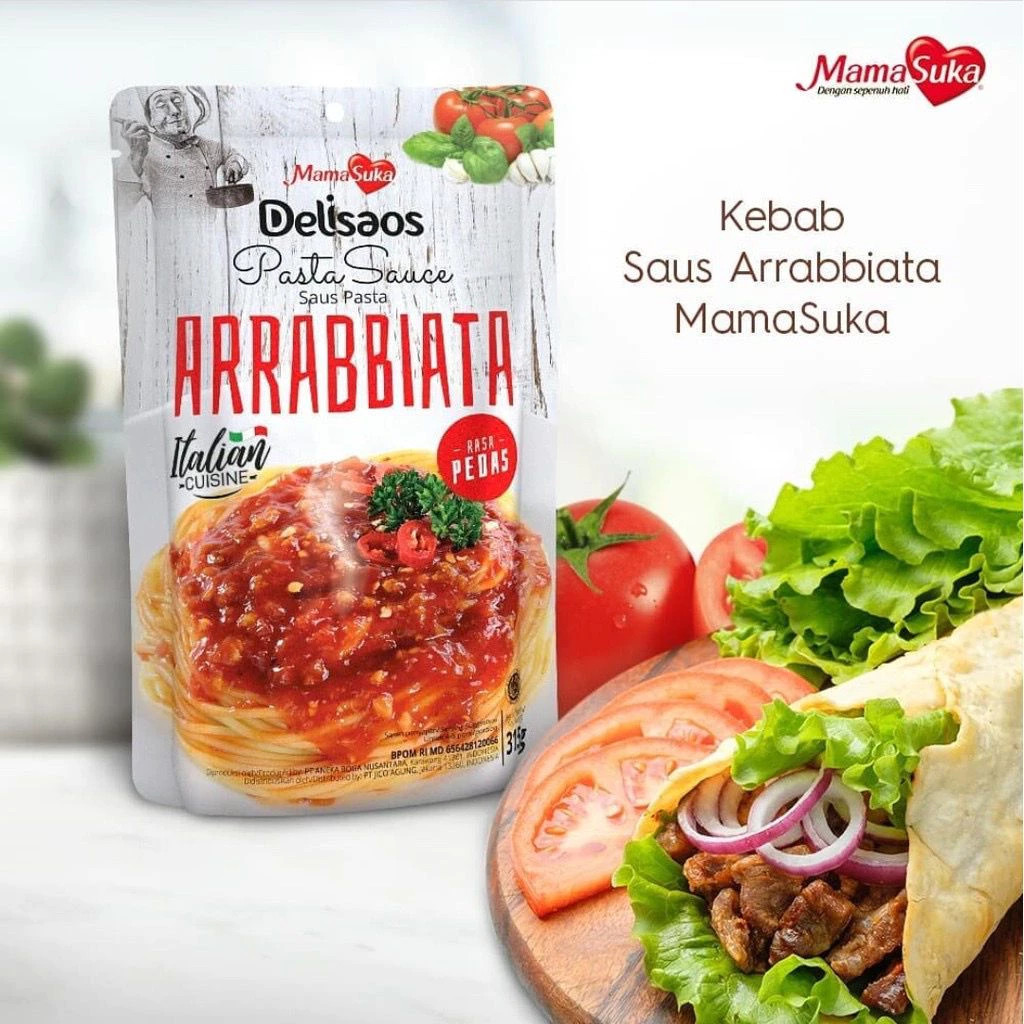 

Saus Pasta Spaghetti Mamasuka Delisaos 315gr