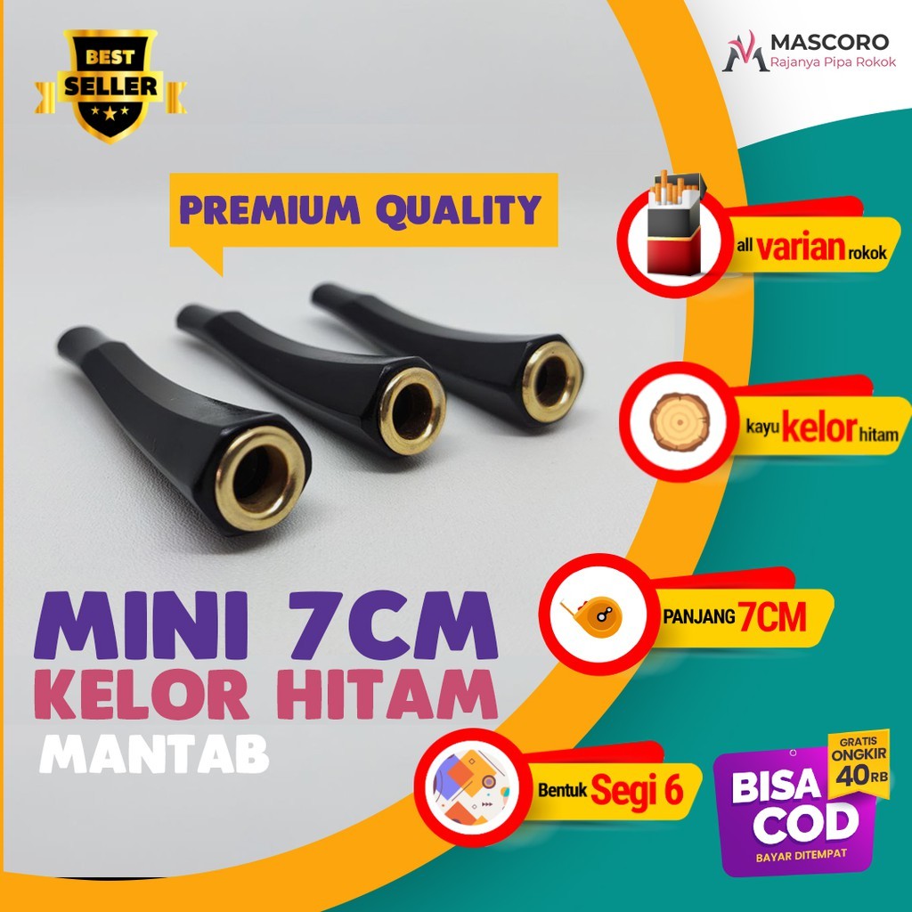 padudan once pipa rokok kayu galih kelor hitam paling enak dibawah gading gg