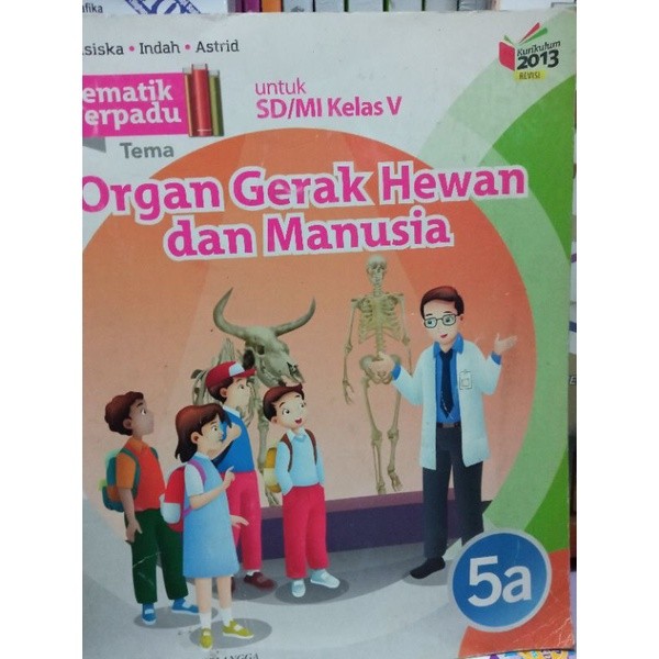 BUKU TEMATIK TERPADU 5A KELAS 5 SD