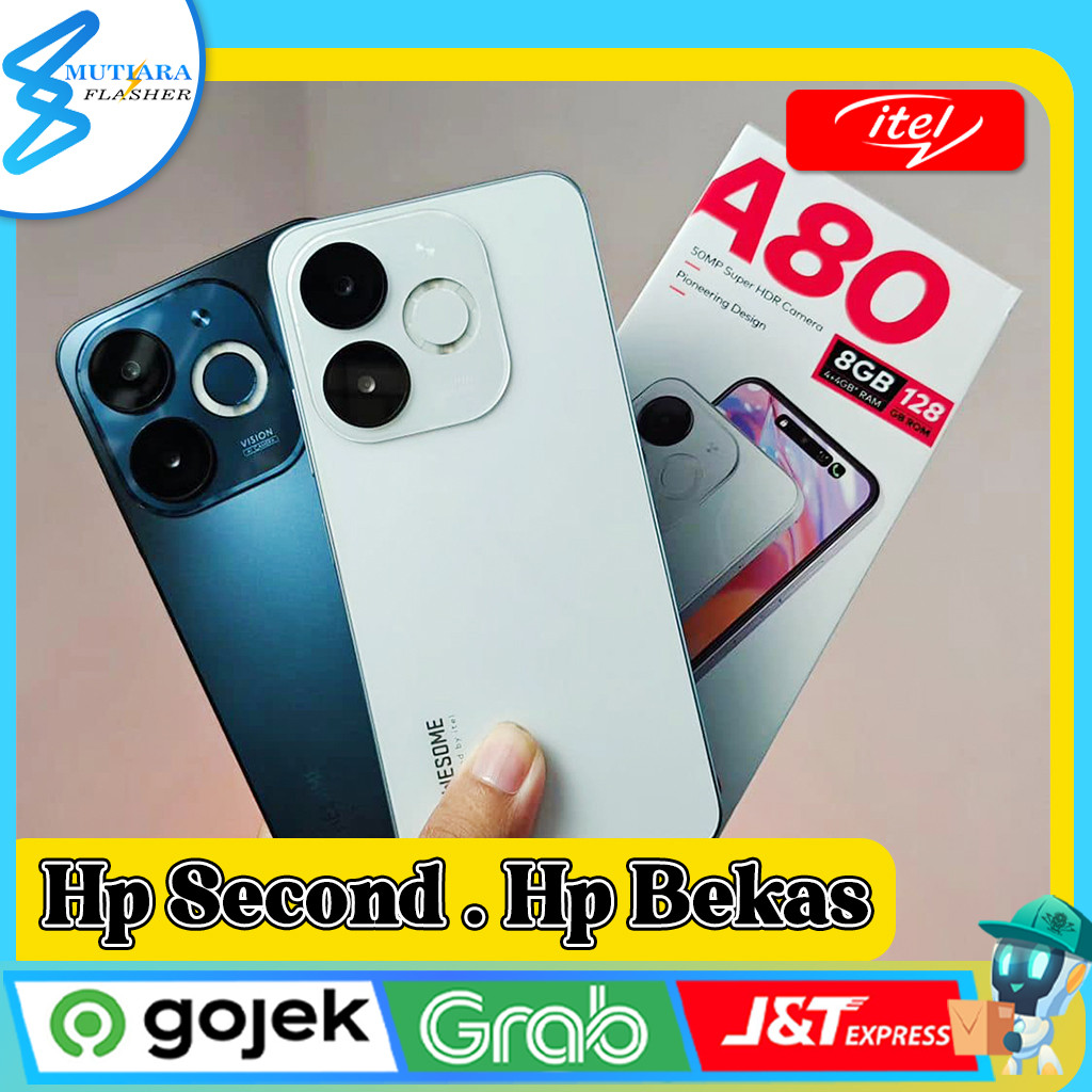 iTel A80 Ram 4 Rom 128GB Second Original