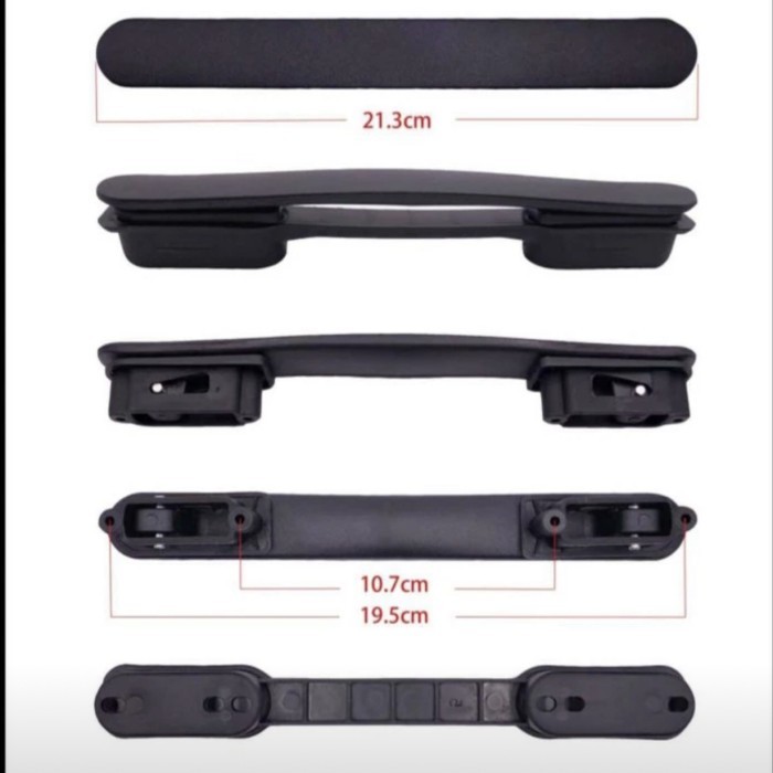Handle koper delsey 21,5 cm