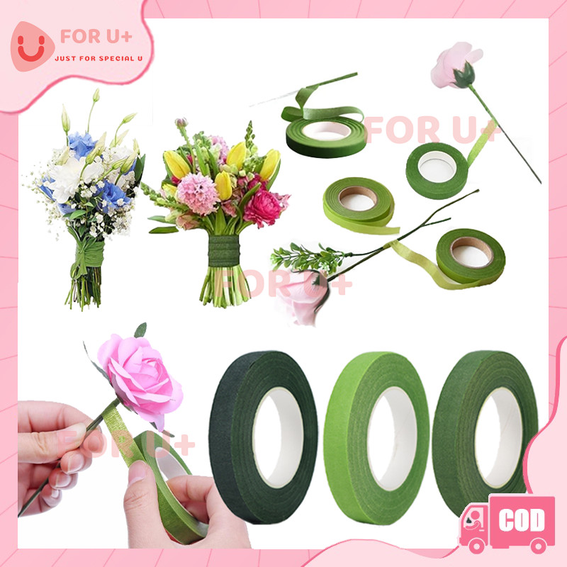 

Isolasi Selotip Bunga Hijau Daun / Flower Tape / Floral Tape