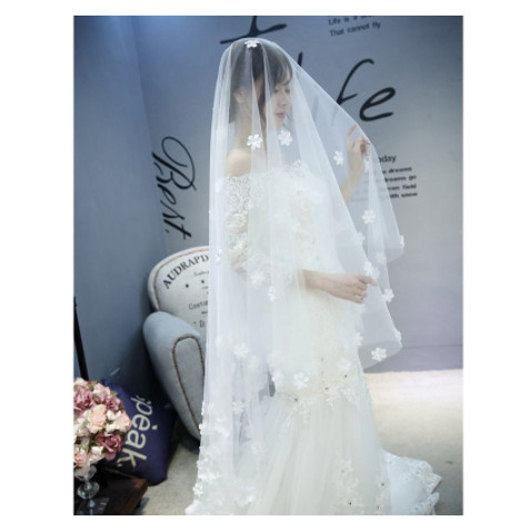 NEW -Wedding Veil Bunga 51