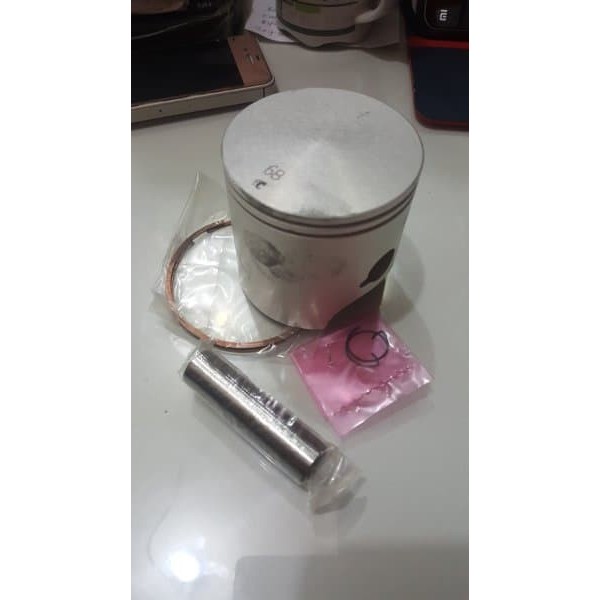 READY Piston 68mm Ninja 150 2T Pen 15 untuk Blok 68 Kawahara Hinode Shark 2