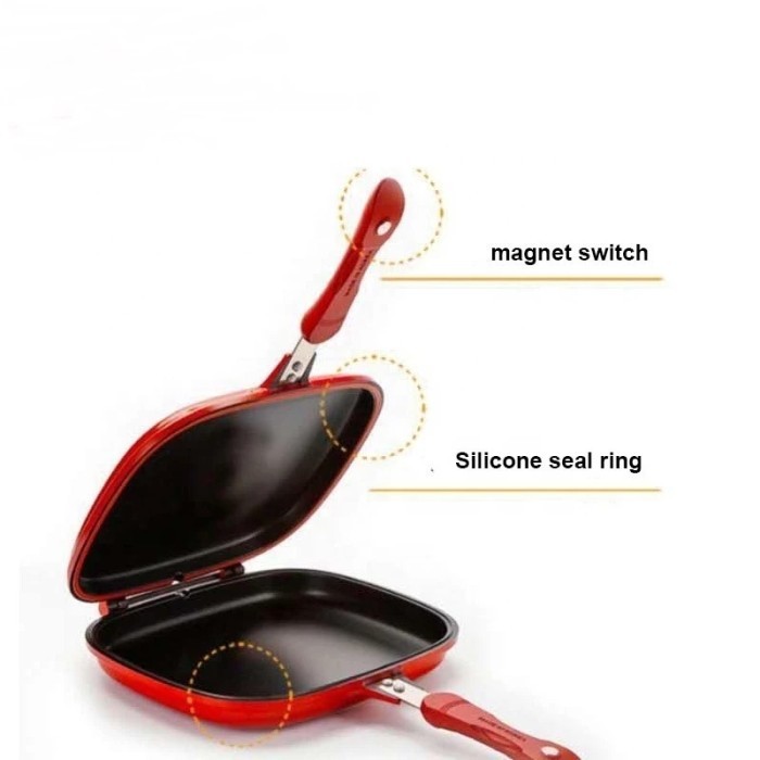 BEST -HAPPY CALL DOUBLE PAN 32 cm size JUMBO FREE PACKING BOUBLE - Suggo