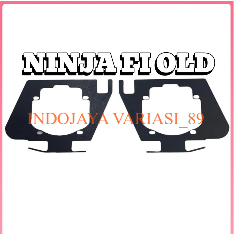 Breket Dudukan Lampu Biled Projie Ukuran 2,5 inch Motor Ninja 250 Fi Old Kualitas Terbaik Sjp INDOJA