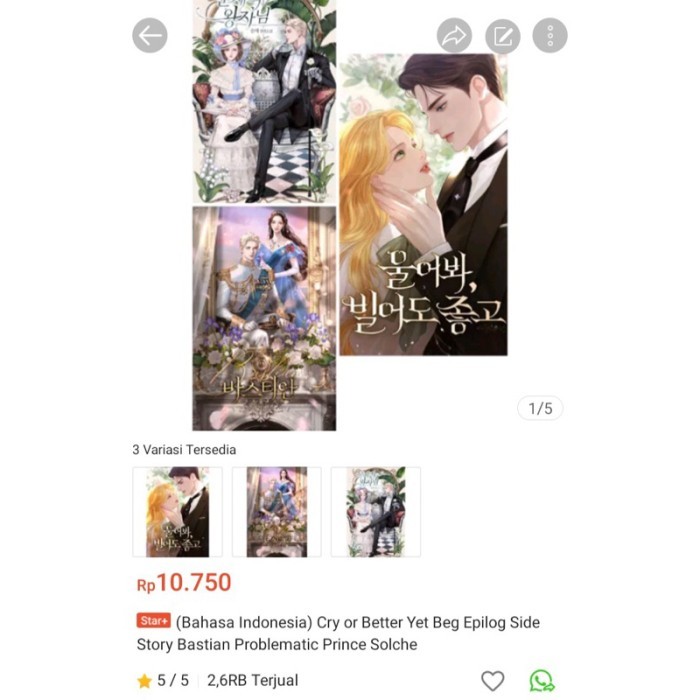Indonesia Cry Better Yet Beg Bastian The Problematic Prince Novel Solche