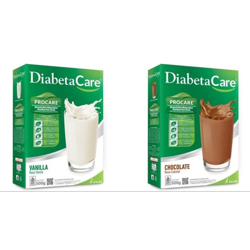 

DiabetaCare Vanilla/Coklat 500gr