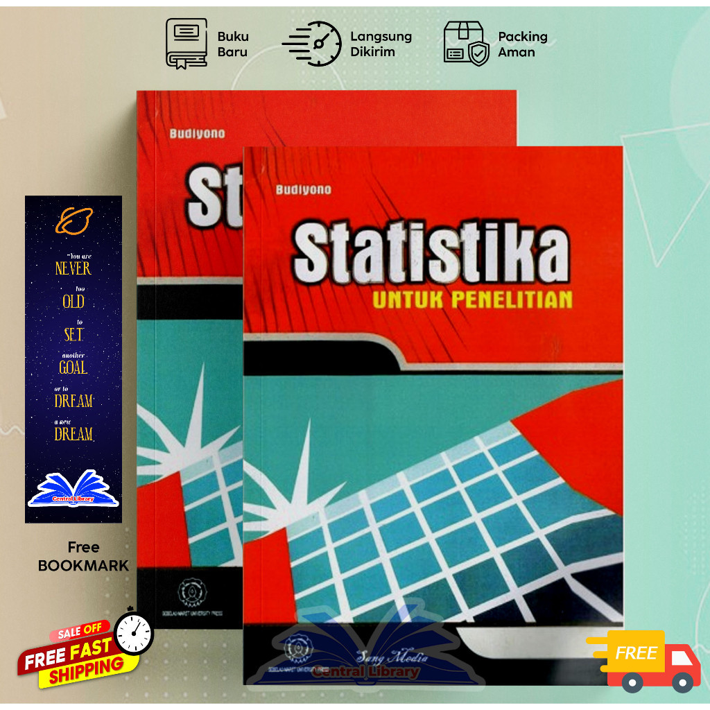 Statistika Untuk Penelitian Budiyono Edisi 2 - Oleh Budiyono