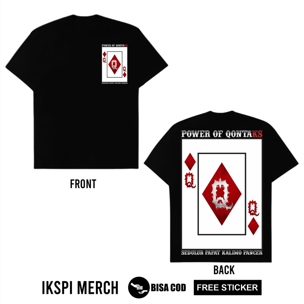 Kaos IKSPI Kera Sakti Power Of Qontaks Sedulur Papat Kelimo Pancer AB4