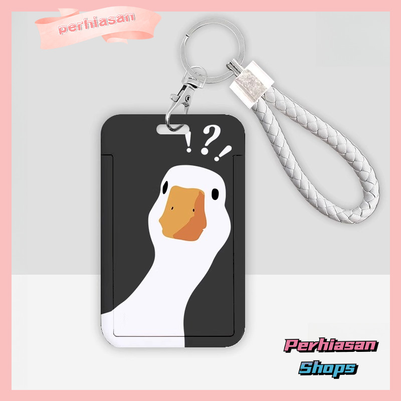 

【Diskon Lebaran】ID CARD HOLDER MOTIF KAWAII TEMPAT KARTU PHOTOCARD PHOTO CARD Dilengkapi Dengan Tali Tangan Berkualitas Tinggi Mendukung Diskon Untuk Pembelian Grosir,Bebek Yang Imut Dan Bingung