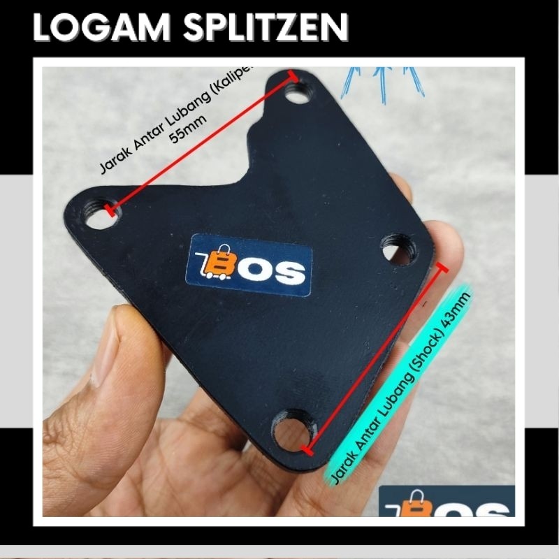 Breket Kaliper GL Pro 300mm Breket Cakram GL 300mm