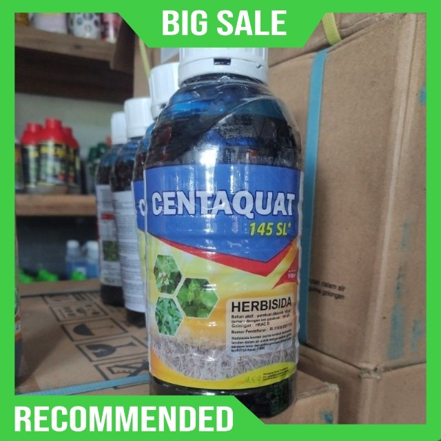 HERBISIDA KONTAK  CENTAQUAT 145 SL / PARAKUAT DIKLORIDA 1 L