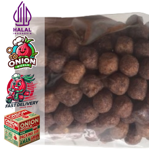 

UWD CIKI BALL COKELAT 250g Snack Choco ball Cemilan Keju Snack Rasa Keju Makanan Ringan Viral