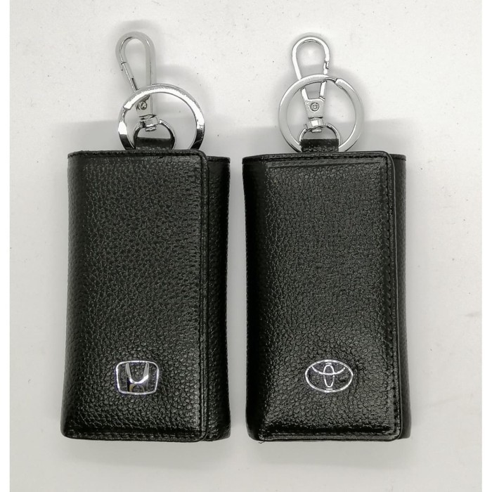 Dompet STNK Kulit asli, Gantungan Kunci Kulit, Dompet STNK Mobil - Tanpa Logo
