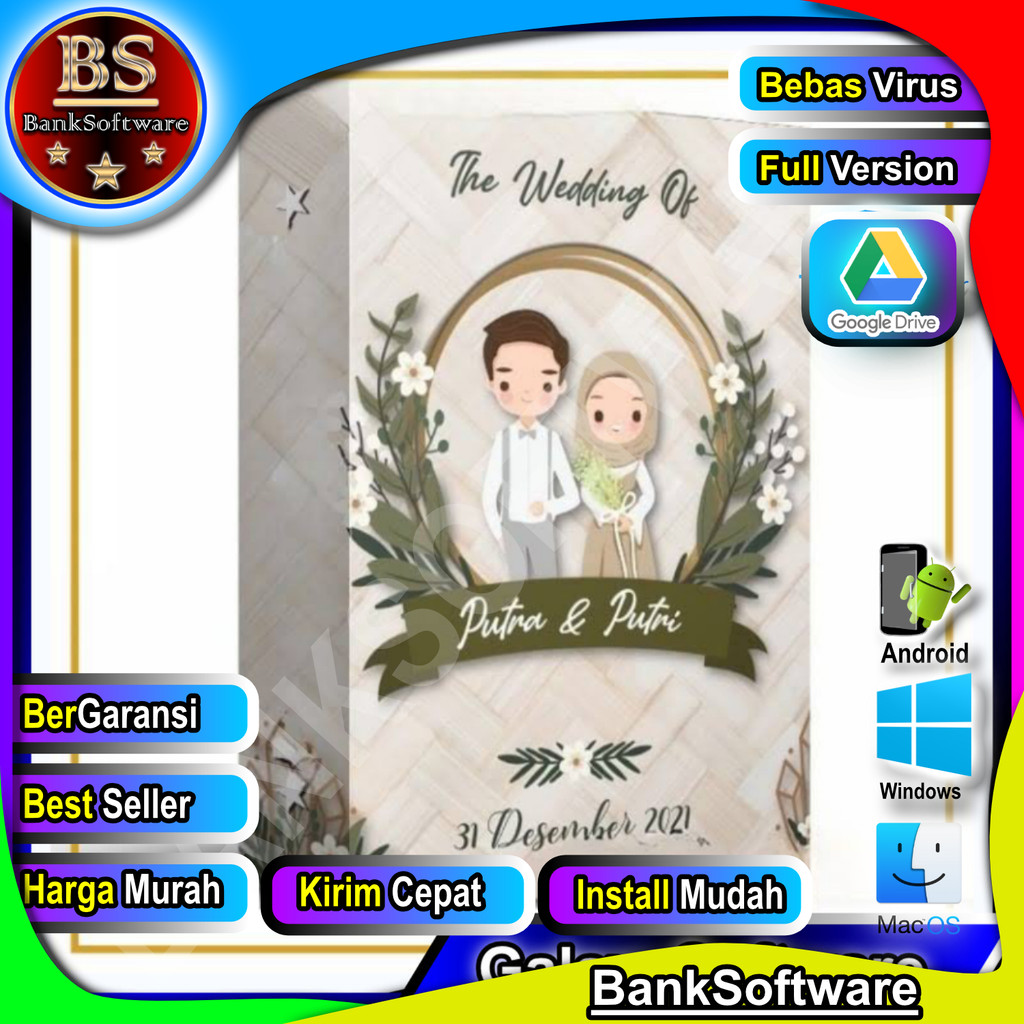5). Template Undangan Digital PowerPoint - AmazingSoftware