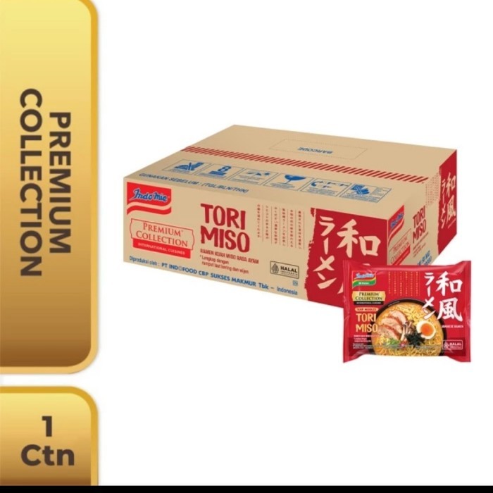 Indomie Takoyaki/Tori Miso Ramen 1 Dus - Tori Miso