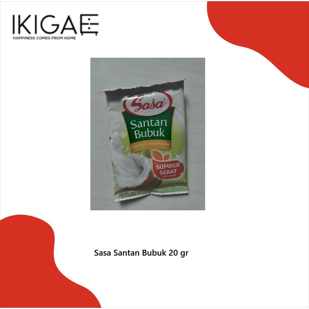 

SASA SANTAN BUBUK / COCONUT CREAM POWDER 20 GR