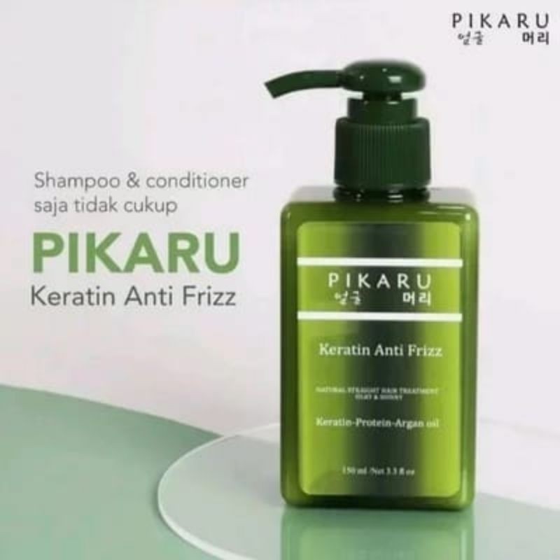 ( PIKARU 75ml ) Pikaru Keratin Original Treatment Anti Frizz Pelurus Rambut