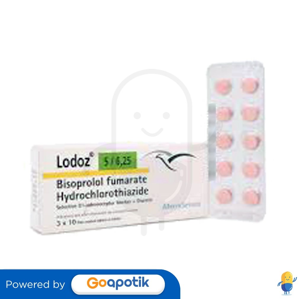 Lodoz 5 Mg Box 30 Tablet / Hipertensi