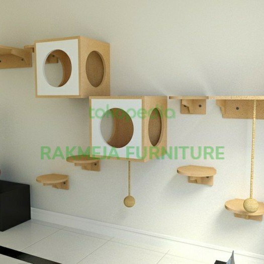 Cat Condo Playground mainan kandang kucing