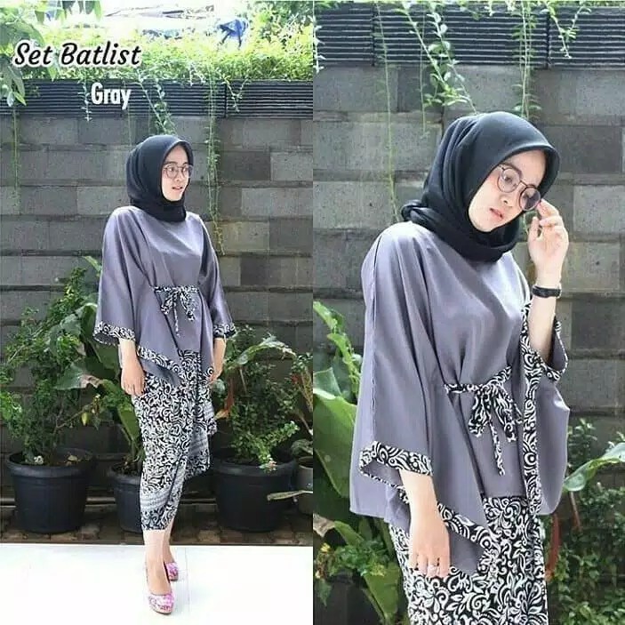 BATWING LIST PITA SET ROK LILIT/ KEBAYA MODERN/ KEBAYA MURAH RUMAH KEBAYA BANDUNG RUMAH SONGKET BAND