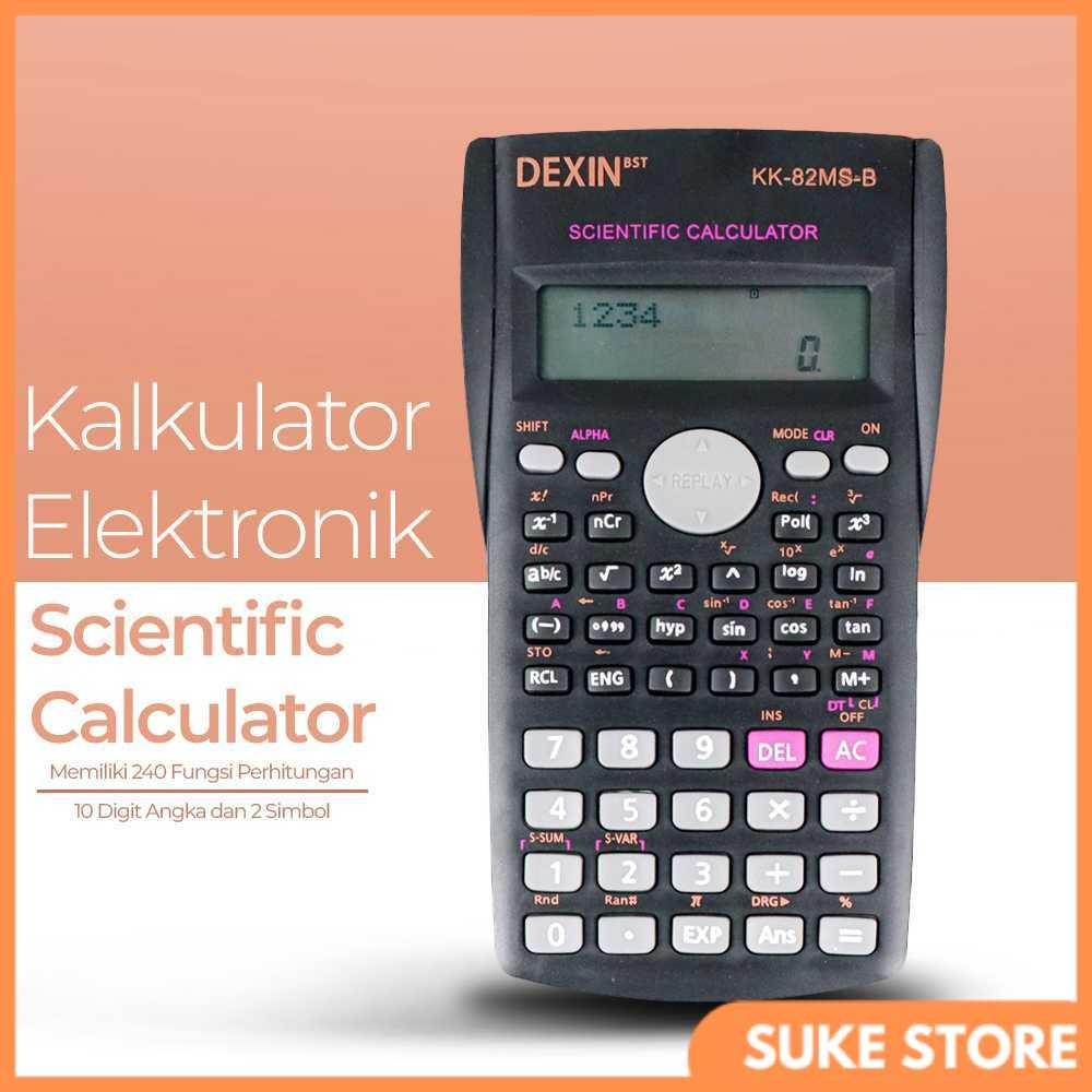 

DEXIN Kalkulator Elektronik Scientific Calculator - KK-82MS-B