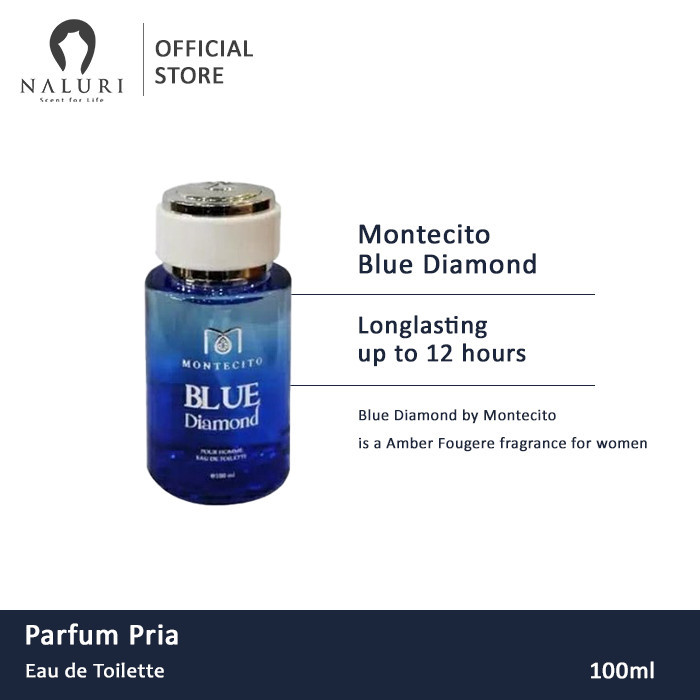 Parfum Original Montecito Blue Diamond EDT For Men 100ml