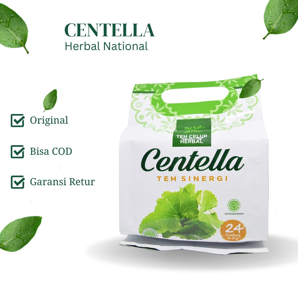 

Centella Teh Sinergi - pembersih darah, langsing tubuh, kesehatah jantung - HNI BPOM