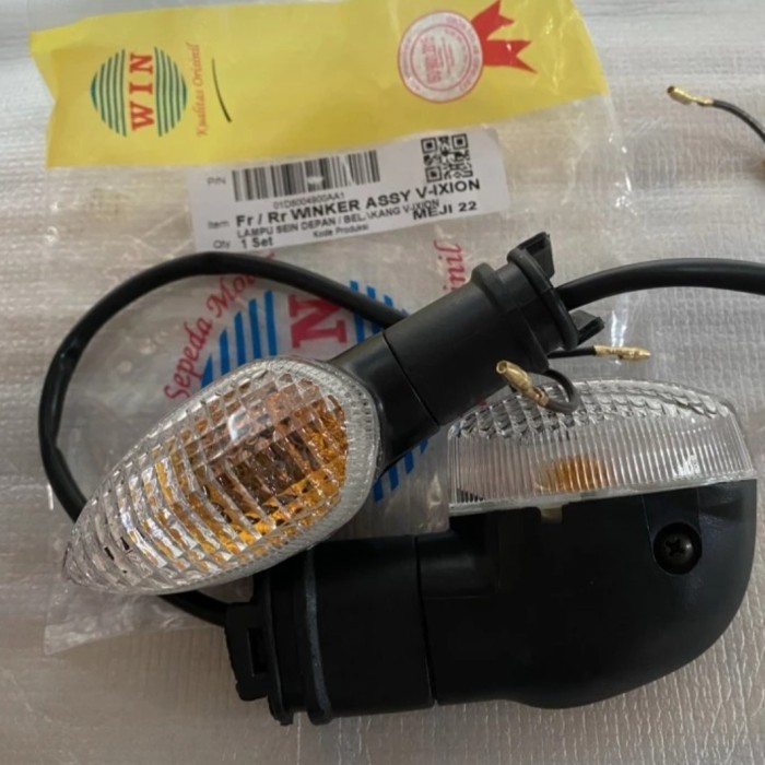 JJH LAMPU SEN SEIN DEPAN BELAKANG ASSY SET FITING YAMAHA VIXION OLD RX KING NEW PEREDAM 2008 SCORPIO
