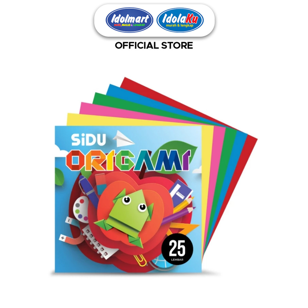 

IDOLMART SIDU Origami KS 25 K 120 X 120Mm 25 Lembar